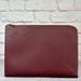 Louis Vuitton Bags | Louis Vuitton Pochette Jour Burgundy Leather Clutch Bag | Color: Silver | Size: Os