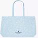 Kate Spade Bags | Kate Spade New Light Blue Snowflake Lightweight Tote Bag | Color: Blue/White | Size: 24" X 15" X 5"