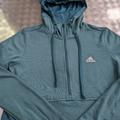 Adidas Jackets & Coats | Adidas Hooded Pullover/Windbreaker | Color: Green | Size: 8