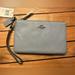 Coach Bags | Coach Bluebell Small Wristlet Nwt Chic And Stylish | Color: Blue | Size: Os