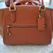 Coach Bags | Coach Elise Satchel In Tan Pebbled Leather 79316 Handbag W/Crossbody Strap | Color: Tan | Size: Os