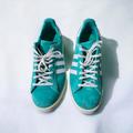 Adidas Shoes | Adidas Men's Green Campus '80s Shoes, Easy Mint/Cloud White/Off White, Sz 10 | Color: Blue | Size: 10