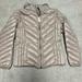 Michael Kors Jackets & Coats | Michael Kors Packable Down Jacket | Color: Cream/Tan | Size: M