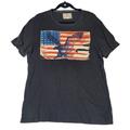 American Eagle Outfitters Shirts | American Eagle Shirt T-Shirt American Flag Vintage Style Mens Size Xl | Color: Black | Size: Xl