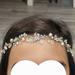 Anthropologie Accessories | Anthropologie Crystal, Freshwater Pearl, Stone Bridal Crown | Color: Gold/Pink/White | Size: Os