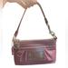 Coach Bags | Beautiful Coach Poppy Wristlet/ Wallet. | Color: Purple/Silver | Size: 8”W X 5”H