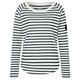 super.natural - Women's Everyday Stripe Bio Crew - Merinopullover Gr 34 - XS;36 - S;38 - M;40 - L;42 - XL weiß/grau