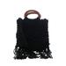Danielle Nicole Satchel: Black Solid Bags
