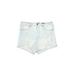 Kendall & Kylie Denim Shorts: Blue Solid Bottoms - Women's Size 11 - Stonewash