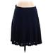 J.Crew Formal Skirt: Blue Print Bottoms - Women's Size 2