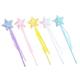 ibasenice 25 Pcs Fairy Wand Girls Toys Girl Toys Pink Gifts Girl Outfits The Gift Prom Props Photo Props Toy Wands Cat Wand Toy Girls Wand Toy Party Favors Fabric Princess Light Stick Child