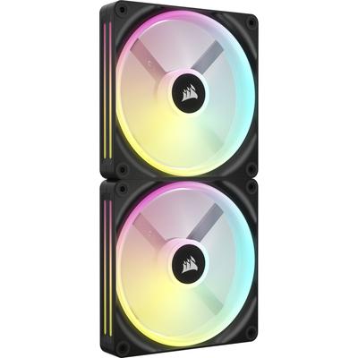 CORSAIR Gehäuselüfter "QX140 RGB Erweiterungskit" Computer-Kühler schwarz Weitere PC-Komponenten