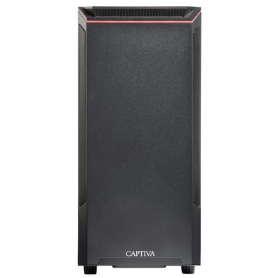 CAPTIVA Business-PC "Power Starter I75-091", schwarz, ohne Betriebssystem, 16 GB RAM 500 GB SSD, Computer
