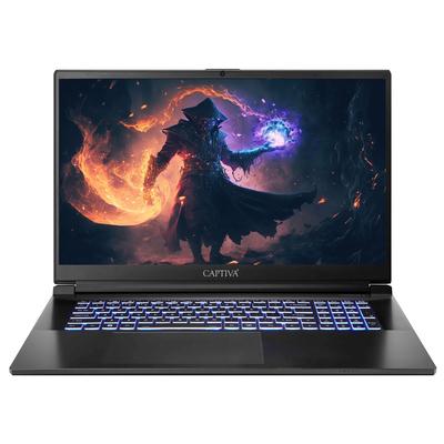 CAPTIVA Gaming-Notebook "Advanced Gaming I77-380G1" Notebooks Gr. 16 GB RAM 2000 GB SSD, schwarz 17" Notebook