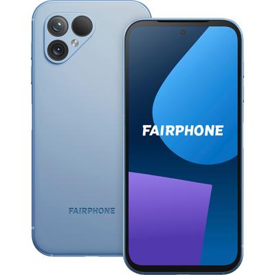 FAIRPHONE Smartphone "FAIRPHONE 5" Mobiltelefone blau (sky blue) Smartphone Android
