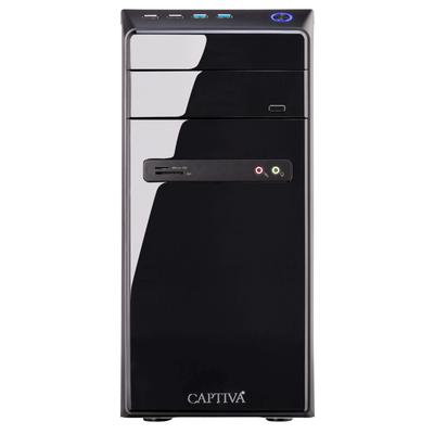 CAPTIVA Business-PC "Power-Starter I80-354" Computer Gr. ohne Betriebssystem, 32 GB RAM 1000 GB SSD, schwarz