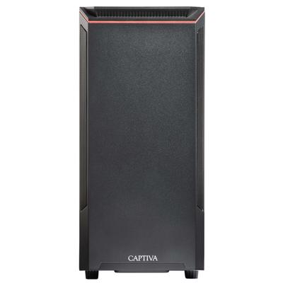 CAPTIVA Business-PC "Workstation I78-153", schwarz, ohne Betriebssystem, 32 GB RAM 1000 GB SSD, Computer