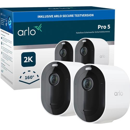 "ARLO Überwachungskamera ""Pro 5 Spotlight 2er Set"" Überwachungskameras weiß Überwachungskameras"