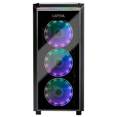 CAPTIVA Gaming-PC "Highend Gaming R77-492", schwarz, Microsoft Windows 11 Home (64 Bit), 16 GB RAM 1000 GB SSD, Computer