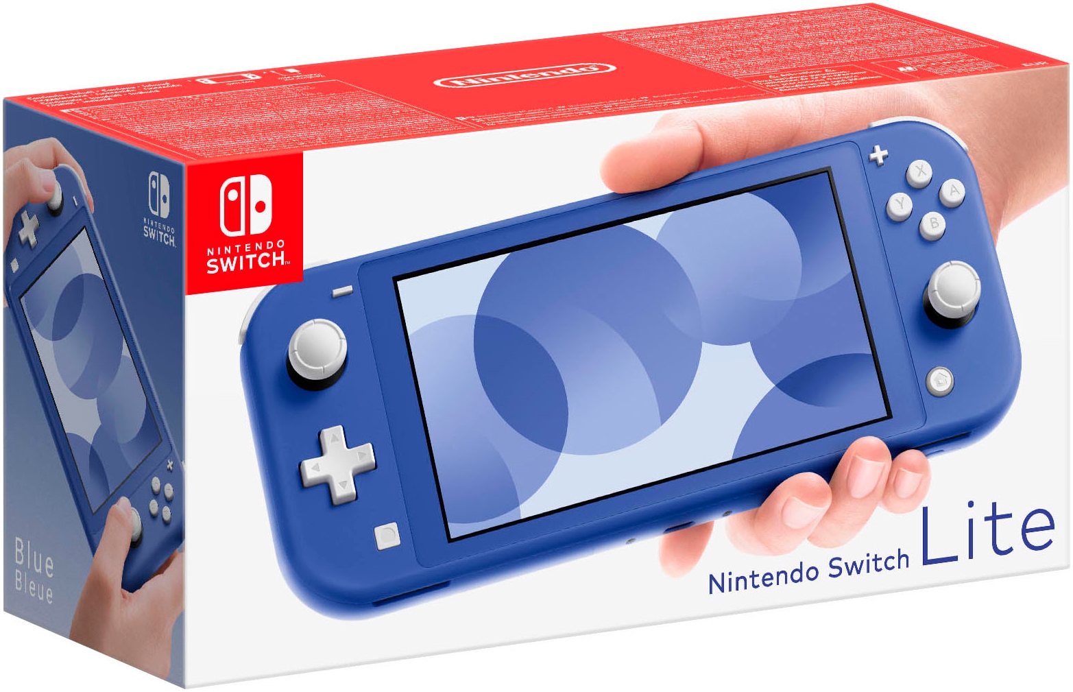 NINTENDO SWITCH Spielekonsole "Lite", blau, B:20,8cm H:9,11cm T:2,84cm, Spielekonsolen