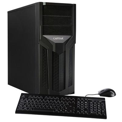 CAPTIVA Business-PC "Workstation I75-768", schwarz, ohne Betriebssystem, 64 GB RAM 1000 GB SSD, Computer