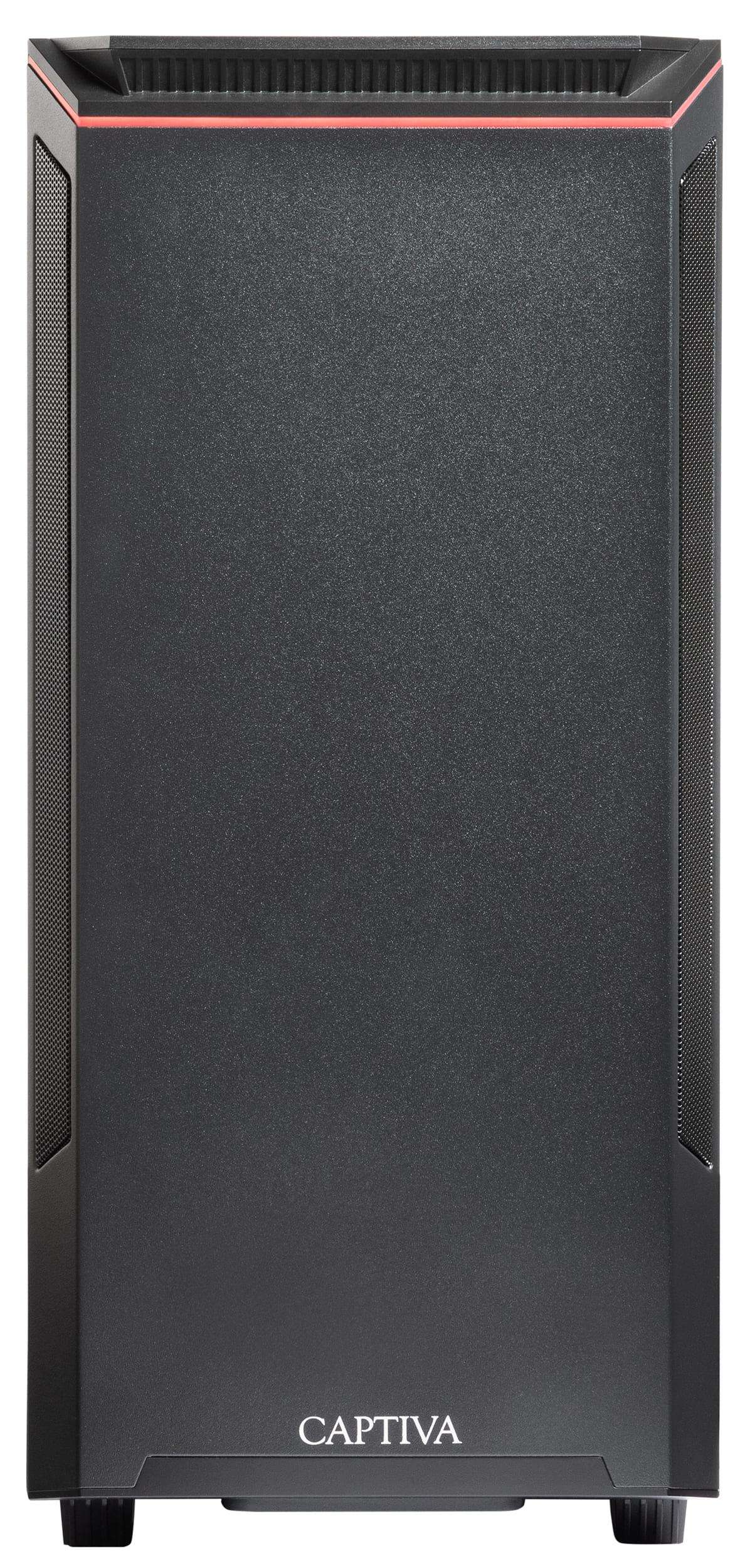 CAPTIVA Business-PC "Workstation I78-136", schwarz, ohne Betriebssystem, 32 GB RAM 1.000 GB SSD, Desktop-PCs