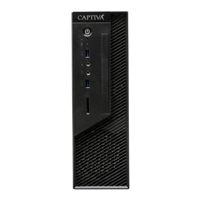 CAPTIVA Business-PC "Workstation I73-114", schwarz, Microsoft Windows 11 Pro (64 Bit), 16 GB RAM 500 GB SSD, Computer