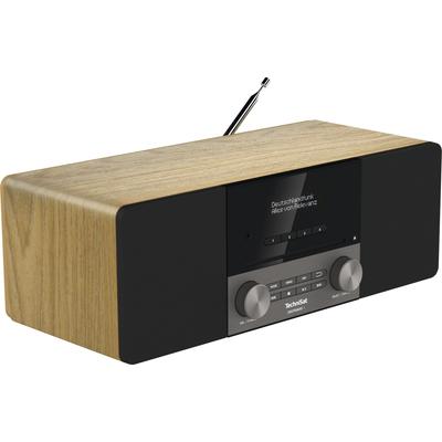 TECHNISAT Digitalradio (DAB+) "DIGITRADIO 3", braun (eiche), B:38cm H:13cm T:16,8cm, Radios, CD-Player, Made in Germany Image