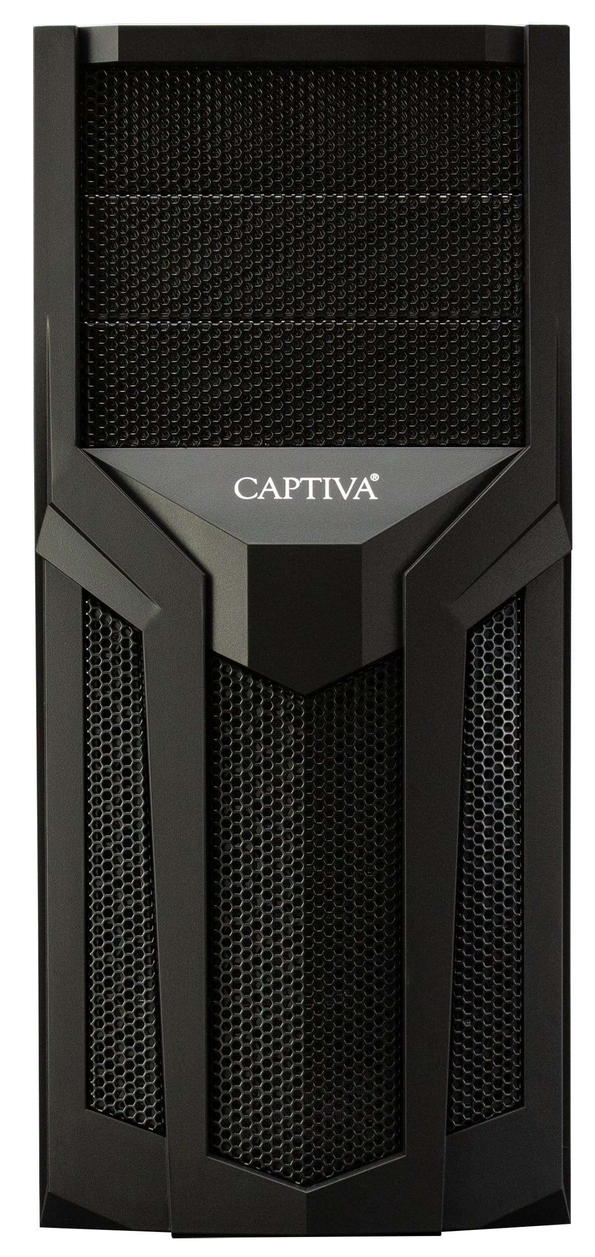 CAPTIVA Business-PC "Workstation I74-693", schwarz, ohne Betriebssystem, 64 GB RAM 2.000 GB SSD, Desktop-PCs