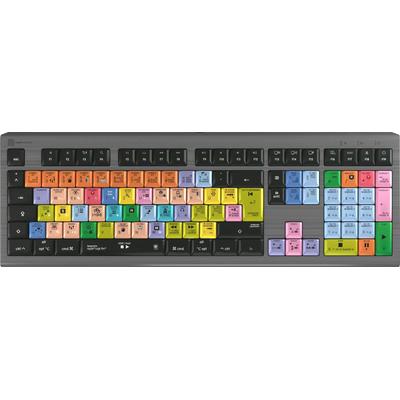 LOGICKEYBOARD Tastatur "Apple Logic Pro X2 Astra 2 DE (Mac)" Tastaturen grau Tastaturen