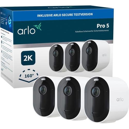 "ARLO Überwachungskamera ""Pro 5 Spotlight 3er Set"" Überwachungskameras weiß Überwachungskameras"