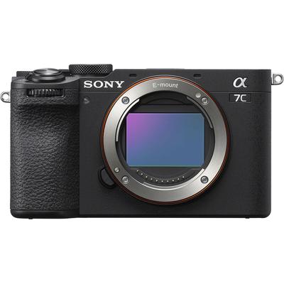 SONY Systemkamera "ILAlpha 7C II", schwarz, B:12,4cm H:7,11cm T:6,34cm, Fotokameras