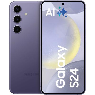 SAMSUNG Smartphone "Galaxy S24", lila (cobalt violet), 128 GB, Mobiltelefone, AI-Funktionen, Topseller Image