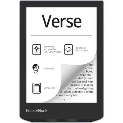 POCKETBOOK E-Book "Verse", blau (hellblau), 8 GB, Tablets/E-Book Reader