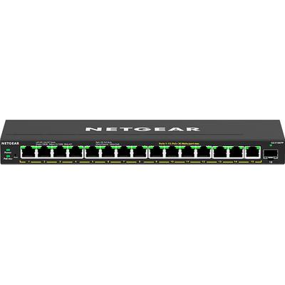 NETGEAR Netzwerk-Switch "GS316EPP-100PES", schwarz, B:28,6cm H:2,7cm T:10,2cm, Netzwerk-Switches