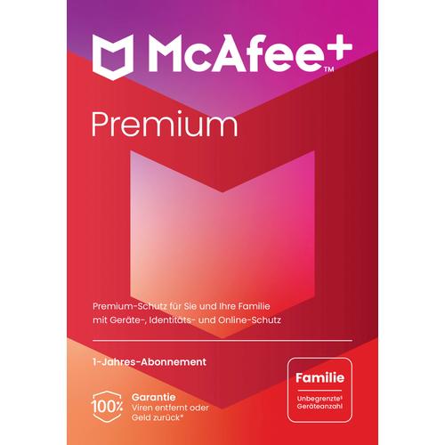 "MCAFEE Virensoftware ""McAfee+ Premium- Familie"" Software eh13 PC-Software"