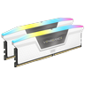 CORSAIR PC-Arbeitsspeicher ""VENGEANCE RGB DDR5 Memory"" Arbeitsspeicher RGB Gr. 2 x 16 GB, weiß