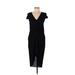 Rick Owens Casual Dress - Midi: Black Solid Dresses - Women's Size 4