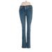 Draper James Jeans - Mid/Reg Rise: Blue Bottoms - Women's Size 26 - Dark Wash