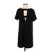 Bobeau Casual Dress: Black Dresses - Women's Size Small