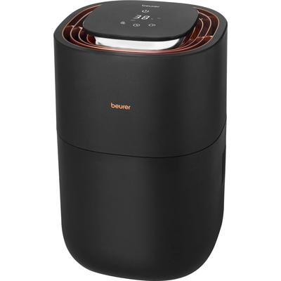 Luftbefeuchter BEURER "LB 300 Plus", schwarz, B:23cm H:35cm T:23cm, Luftbefeuchter, Für Räume bis ca. 45m²