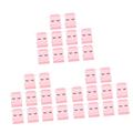 POPETPOP 180 Pcs Beam Storage Bag Convenient Makeup Bag Plastic Makeup Bags Cosmetics Storage Bag Drawstring Makeup Bag Toiletry Bag for Home Shoes Bag Eva Container Travel Small Pink