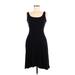 Olivia Rae Casual Dress - A-Line: Black Solid Dresses - Women's Size Medium