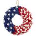 Northlight Seasonal Faux Wood 15" Wreath Wood/Twig in Blue/Brown/Red | 15 H x 15 W x 2.5 D in | Wayfair NORTHLIGHT SH95426