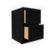 Ready To Ship Cabinets 36" W x 34.5" H Standard Base Cabinet in Black | 34.5 H x 36 W x 24 D in | Wayfair 2DB36-BLS