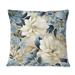 East Urban Home Contemporary Flourish Victorian Pattern III - Floral Printed Throw Pillow Polyester/Polyfill blend | 18 H x 18 W x 5 D in | Wayfair