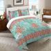 Bayou Breeze Arrietta Microfiber Duvet Cover Microfiber in Blue/Orange/White | King Duvet Cover | Wayfair B1C98F00D4C84A15BAAE6E9043B9DB1E