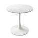 Wrought Studio™ 32"Modern Round Dining Table w/ Printed Marble Table Top, Metal Base Dining Table, End Table Leisure Coffee Table Metal | Wayfair