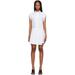 White Pleated Minidress