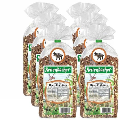 Seitenbacher Dinos Frühstück 6er-Pack 6x750 g Müsli